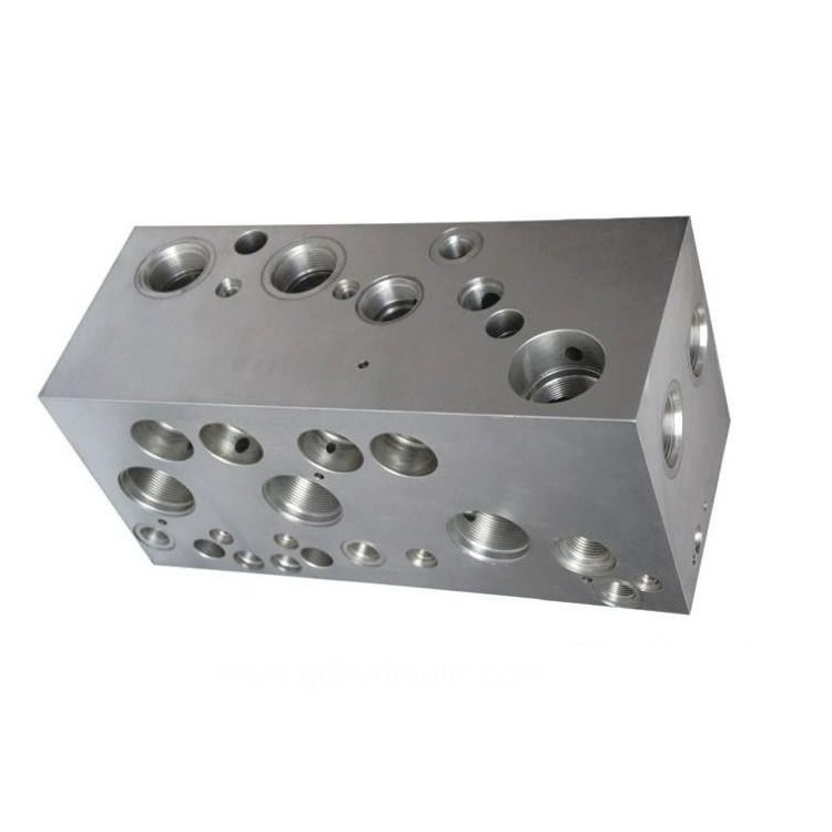 CNC Machining Hydraulic Manifold Block