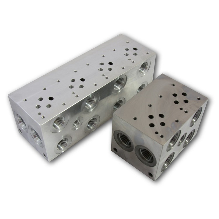 CNC Machining Hydraulic Manifold Block