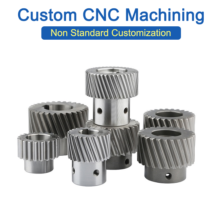 CNC Machining Helical Gear Spur Pinion Gears