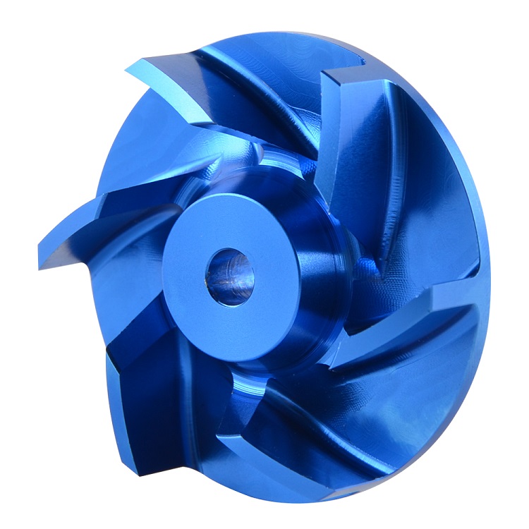 CNC Machining Water Pump Aluminum Impeller