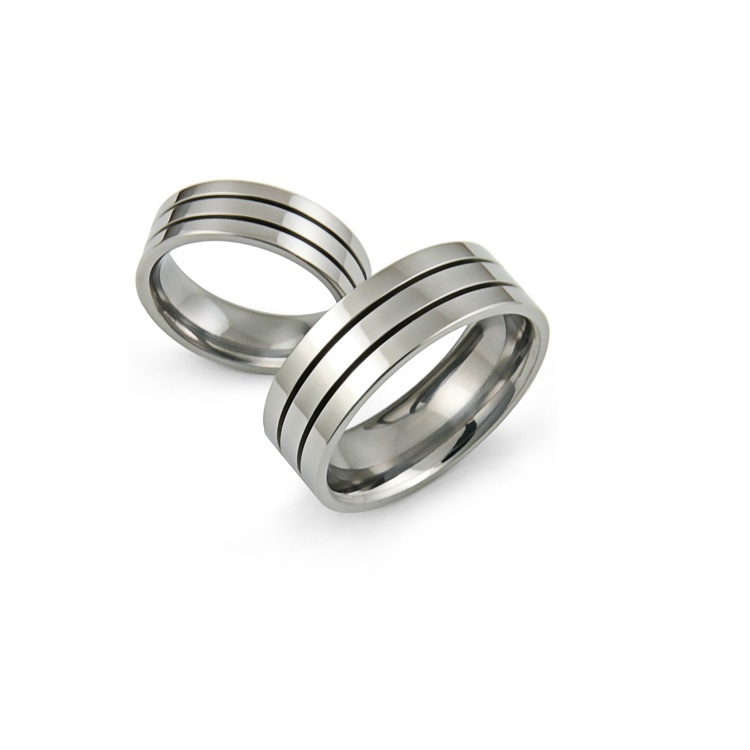 CNC Machining Titanium Jewelry Wedding Rings