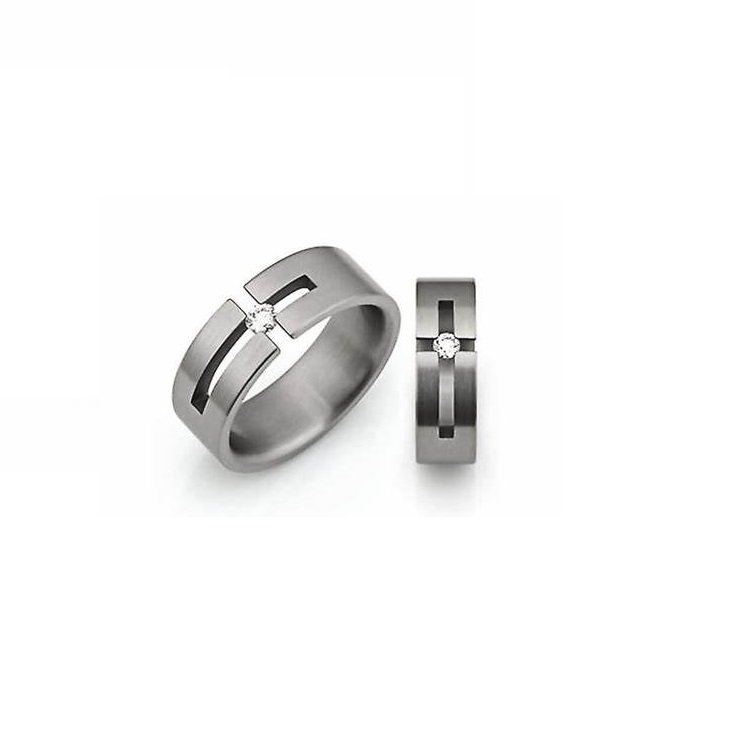 CNC Machining Titanium Jewelry Wedding Rings
