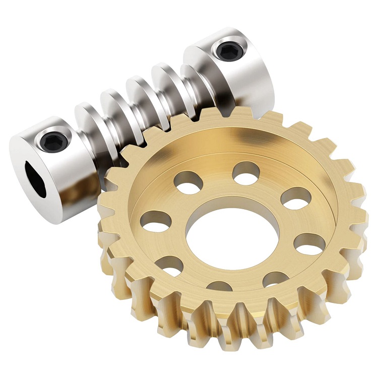 CNC Milling Machining Worm Gear Screw Shaft Sets
