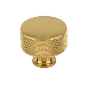 CNC Machining Brass Knurled Cabinet Knob Drawer Pull Door Knobs