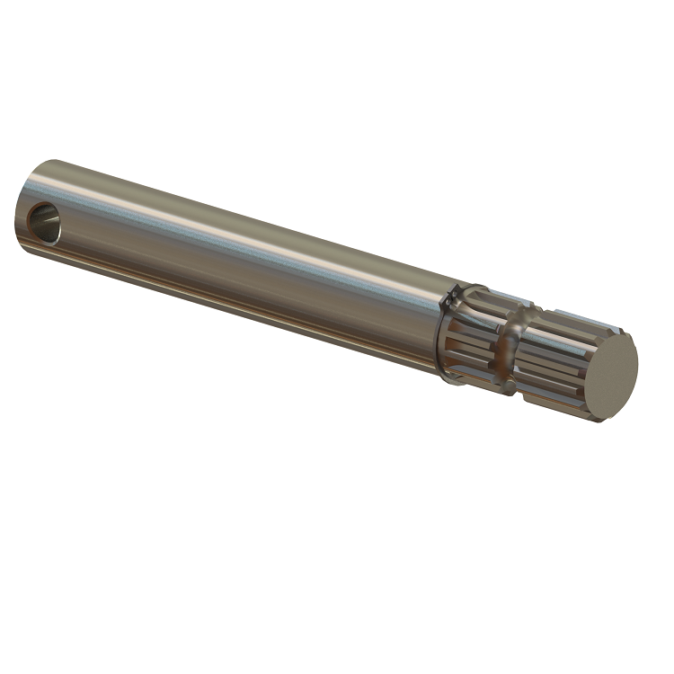 CNC Lathe Turning Stainless Shaft Spline Shaft