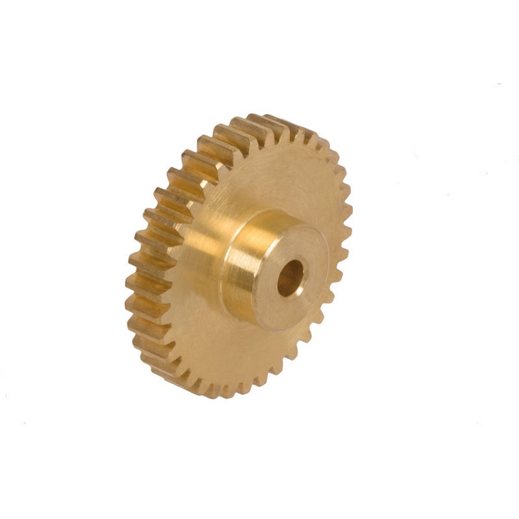 OEM Factory Customized Precision Small Spur Gear Brass Gear