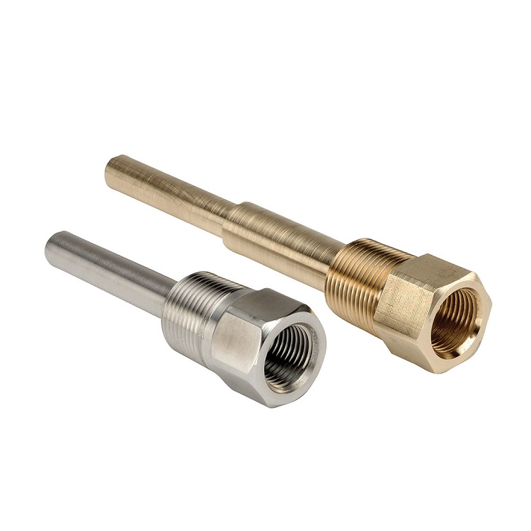 CNC Machining Brass Stainless Steel Thermowell