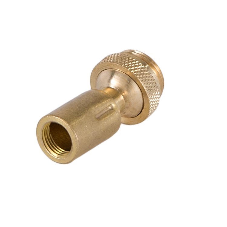 CNC Machining Metal Lamp Swivel Joint Coupling Parts