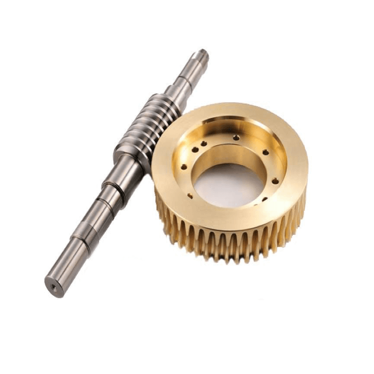 CNC Milling Machining Gearbox Worm And Worm Gear