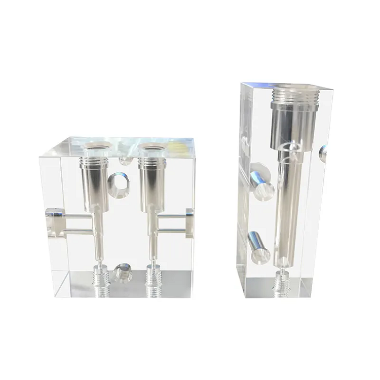 Custom CNC Machined Clear PC & Acrylic Parts