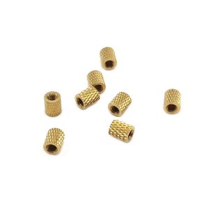 CNC Machining Copper Knurled Thumb Nuts