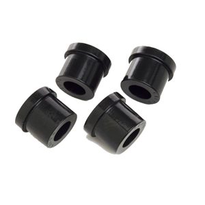 Custom Plastic Nylon POM Black Flange Bushing